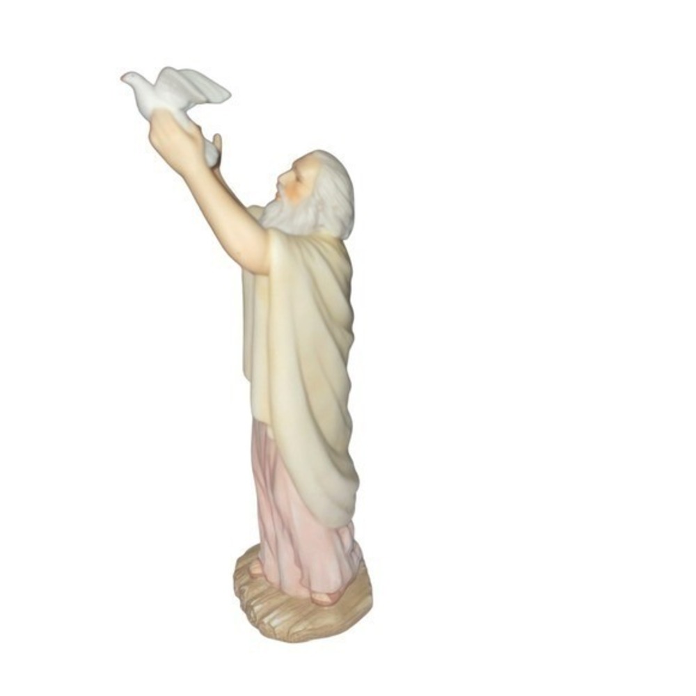 HOMCO Noah Figurine 1996 Home Interiors Religious‎ 8" Christian Decor - Picture 4 of 7